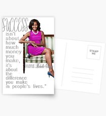 FLOTUS Michelle Obama Postcards