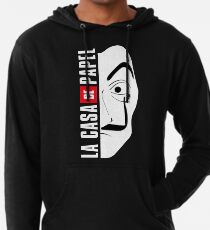 LA CASA DE PAPEL MASK Lightweight Hoodie