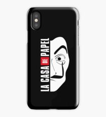 LA CASA DE PAPEL MASK iPhone Case