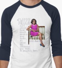 FLOTUS Michelle Obama Men's Baseball ¾ T-Shirt