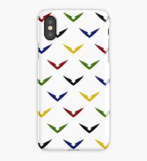 Voltron Pattern - White iPhone Case/Skin
