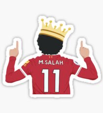 Mo Salah Egyptian King Liverpool FC Design Sticker