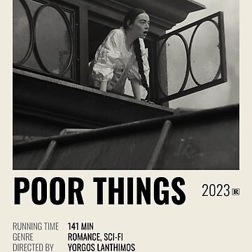 Poor Things Movie Poster Poor Things Vintage Movie Poster 