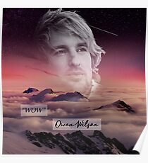 "WOW" Owen Wilson Poster