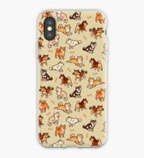 shibes in cream iPhone Case