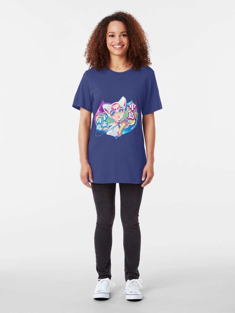 Alternate view of space tours Slim Fit T-Shirt