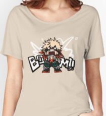 My Hero Academia: Katsuki Bakugo - BOOOM!! Women's Relaxed Fit T-Shirt