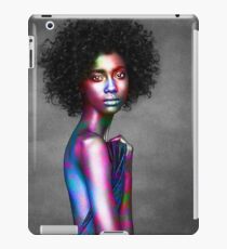 Cheveux Noir iPad Case/Skin