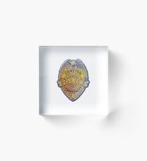 Compton Police Acrylic Block