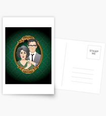 Postales George y Martha