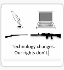 2nd Ammendment Graphic Sticker