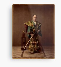 Samurai, 1890s, Japan Metal Print