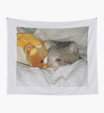 Screaming in Sadness Wall Tapestry