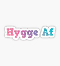 hygge af Sticker