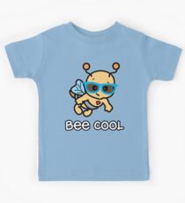 Cute Honey Bee "Bee Cool" Kids Tee