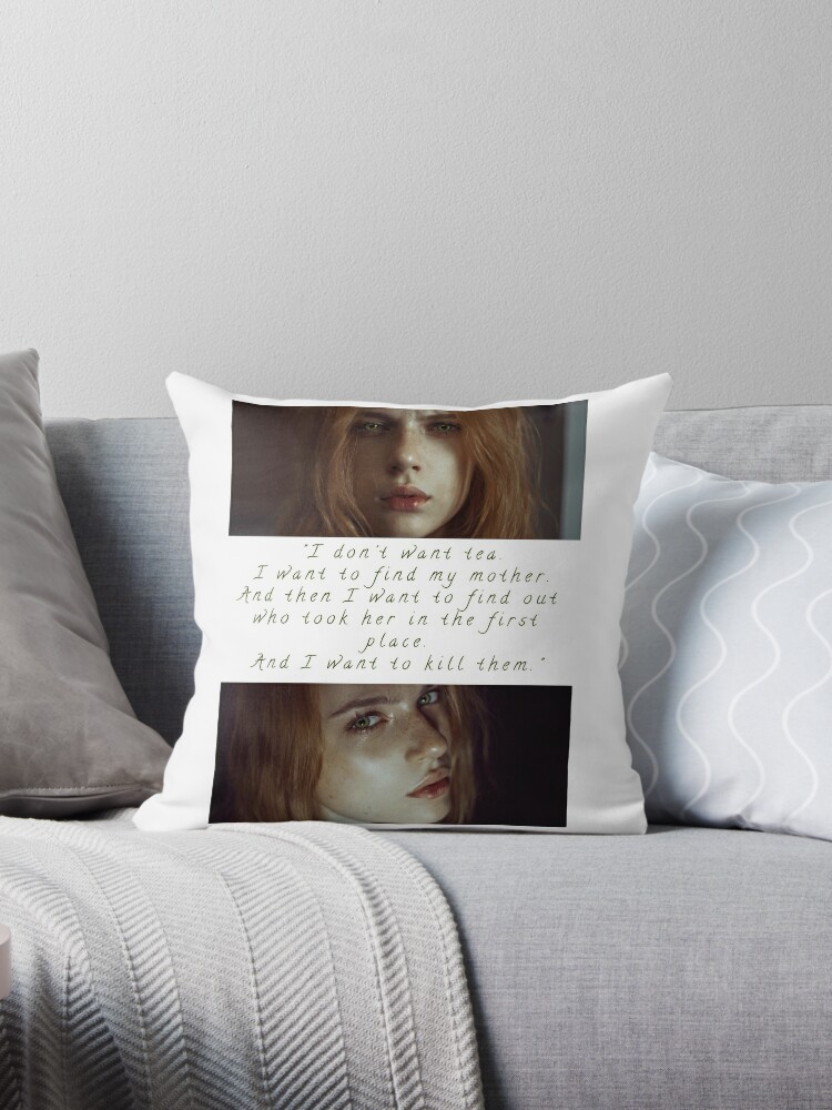 Clary Fray Quote Throw Pillow By Thoughtsoflove