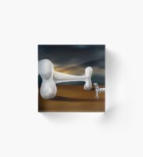 SURREALISM - The Dog's Dream Acrylic Block