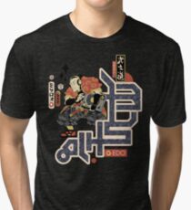 TURNTABLE SAMURAI Tri-blend T-Shirt