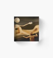 SURREALISM - Vintage Surrealism Acrylic Block