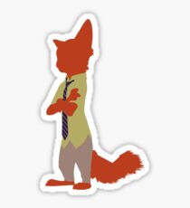 Wiley Fox Sticker