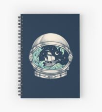Spaceship Spiral Notebook