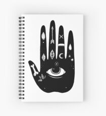 Magische Hand Spiralblock
