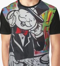 DJ Rich Uncle Pennybags Graphic T-Shirt