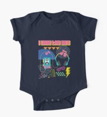I Love The 80s Party Music Lover One Piece - Short Sleeve