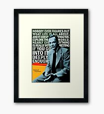 Richard Feynman Framed Print