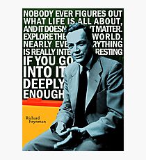 Richard Feynman Photographic Print