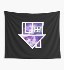 Das Nachbarschaftslogo (Galaxy Print) Wandbehang