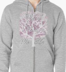 Sudadera con capucha y cremallera Tu me importas