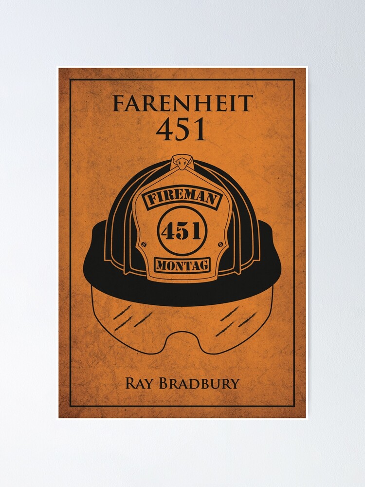 Póster «Farenheit 451 Casco» de ezevannucchi | Redbubble