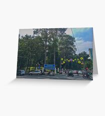 Ho Chi Minh City Intersection Greeting Card