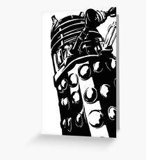 Dalek Greeting Card