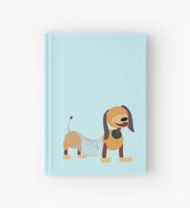 Very Bendy Dog Hardcover Journal