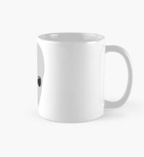 Extraterrestrial alien face or head Mug