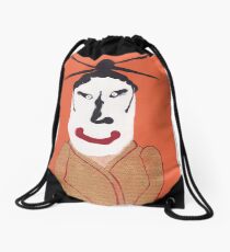 Kabuki - Martin Boisvert - Face à flaques Drawstring Bag