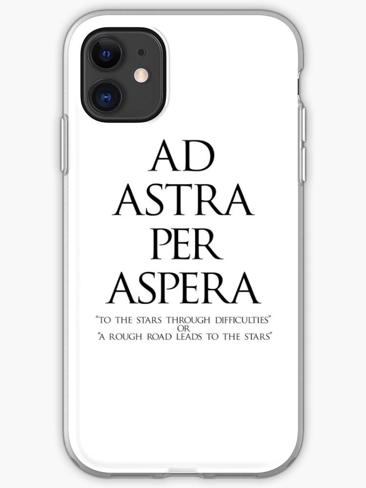 Ad Astra Per Aspera iPhone 11 case Ad Astra Per Aspera iPhone 11 case
