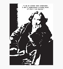 Oscar Wilde Photographic Print