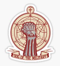 Dog of the Military: Full Metal Sticker