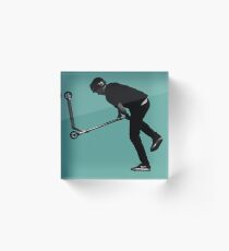 Tailwhipping - Stunt Scooter Move Acrylic Block