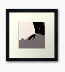 Organic No.14 Abstract #muted #redbubble #artprints #fineart #decor Framed Art Print