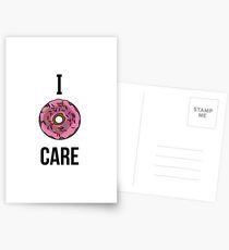 I donut care Postcards