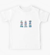 Books and African Violets Kids Tee