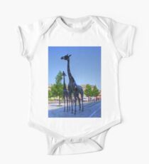 Street Sculpture One Piece - Short Sleeve