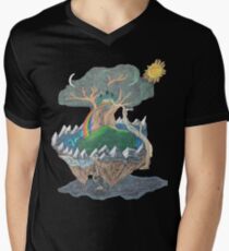 Yggdrasil Men's V-Neck T-Shirt