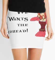 We Wants the Redhead Mini Skirt