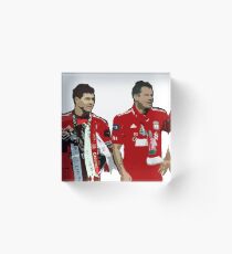 Steven Gerrard and Jamie Carragher Acrylic Block