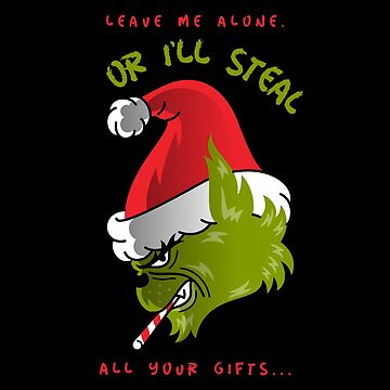 That's It I'm Not Going Funny Grinch Sticker for Sale by alplieren